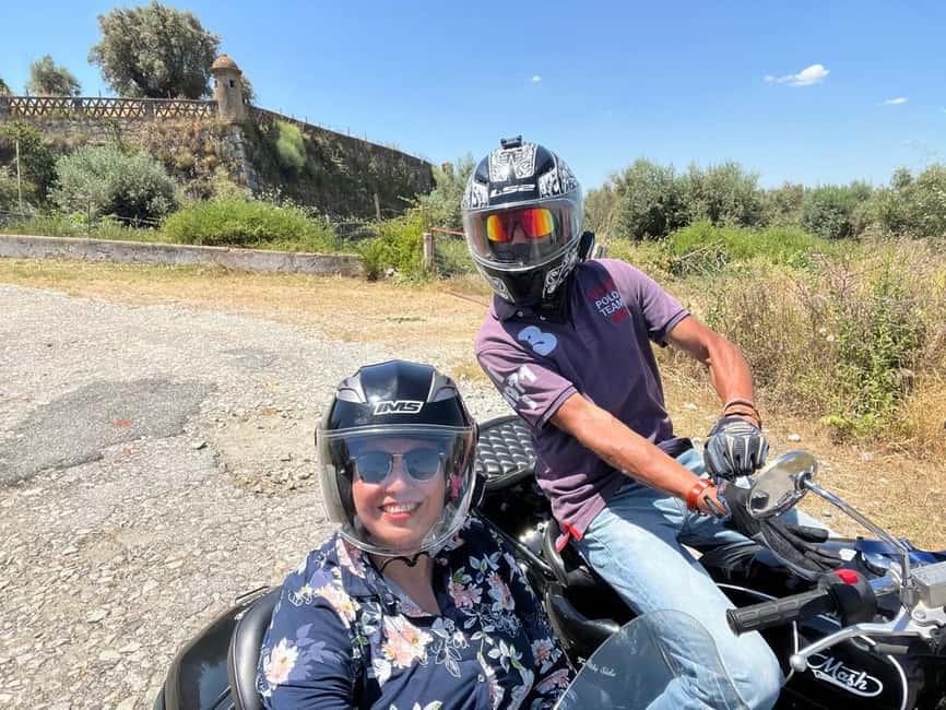 Megalithic & Medieval Tour of Monsaraz in a Moto Sidecar - Xarez Cromlech and Abelhoa menhir