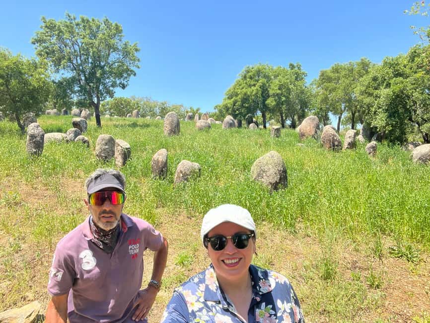 Megalithic & Medieval Tour of Monsaraz in a Moto Sidecar - Anta Olival da Pêga and the first stone monuments
