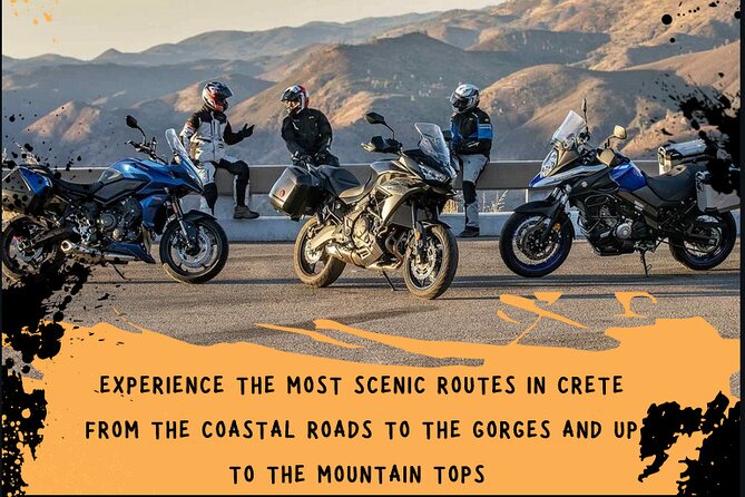 Moto Adventure Crete - Single & Multi Day Tours - On & Off Road - Key points about riding Crete with Moto Adventure