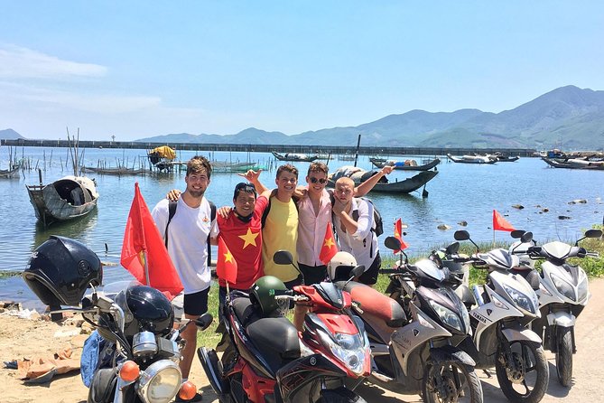 Motorbike Experience Hue to Hoi An Over Via Hai Van pass with Amazing Easy Rider - Starting at Tam Giang Lagoon near Hue