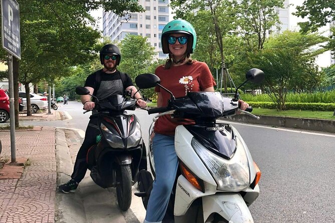 Motorbike Lesson in Hanoi - What the practice area teaches you first