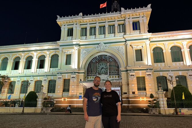 Motorbike Tour Saigon Hidden Gems and Food Tasting - The wholesale flower market after dark or in the day