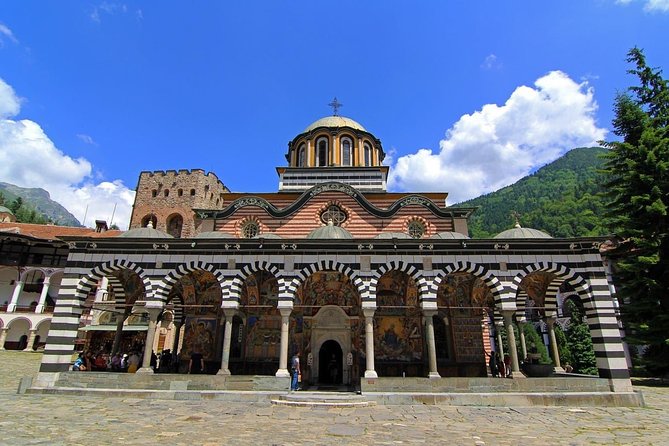 Motorcycle day tour to Rila monastery - Arriving at UNESCO-listed Rila Monastery