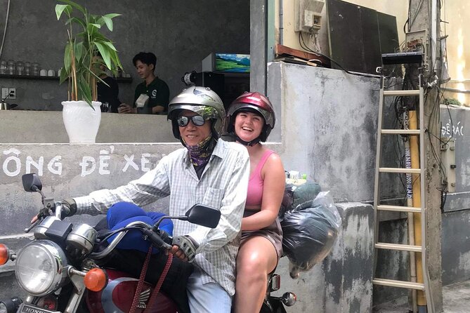 Motorcycle Private Tour with Driver Hue-Da Nang-Hoi An or V.V. - Lang Co Beach and the bay between mountains and sea