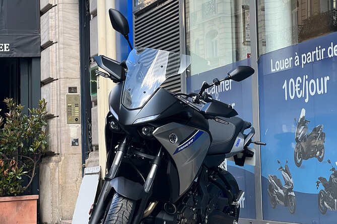 Motorcycle rental A2 Tracer 7 Yamaha 2023 (A2 license) Paris - Key points to know before booking