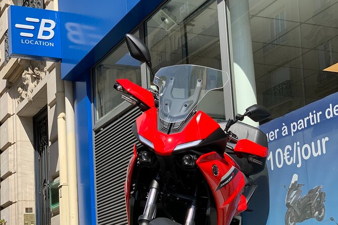Motorcycle rental A2 Tracer 7 Yamaha 2023 (A2 license) Paris - What is included, and what is not