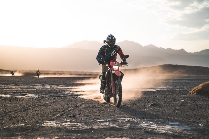 Motorcycle Safari - Leaving Arusha on a Honda CRF250L