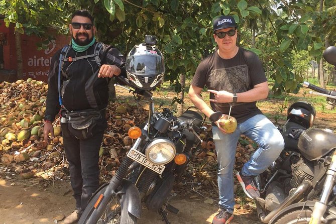 Motorcycle tour from Bangalore to Belur, Halebid & Shravanabelagola - What the $549.34 price includes