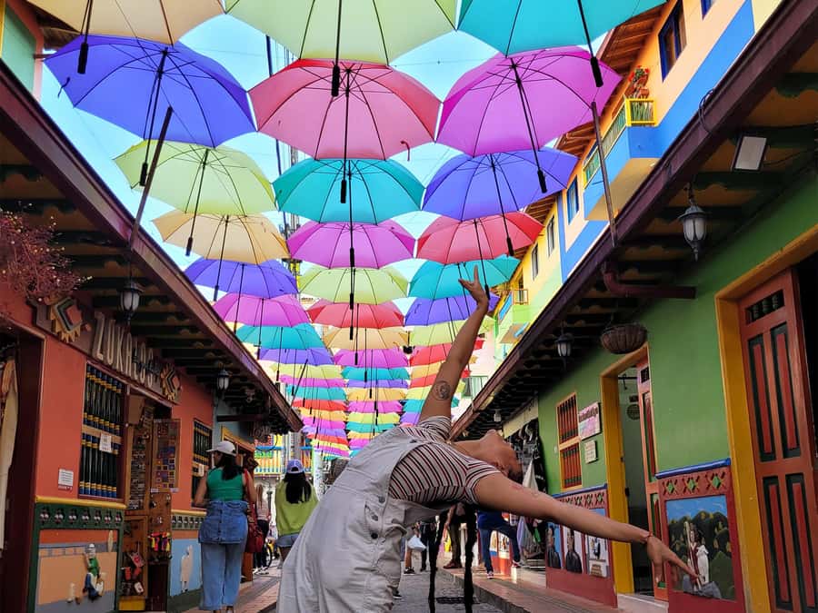 Motorcycle tour from Medellin to Guatape - Marinilla brings a slower first stop