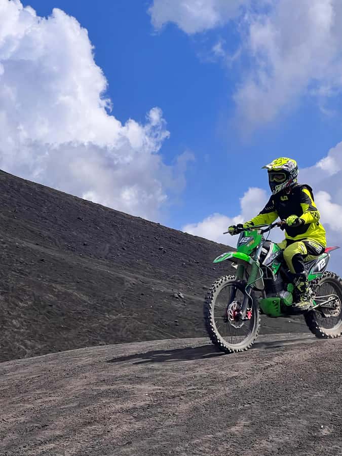 Mountain Batur Dirt Bike Adventure & Lunch - Riding Mount Batur’s Black Volcanic Ground