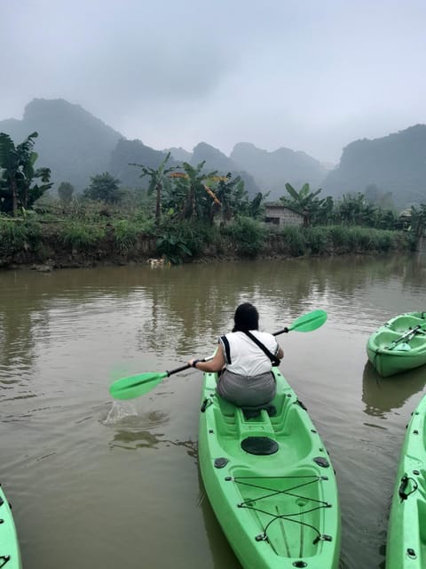 Ninh Binh : Countryside Tour by Motorcycle - Buffalow Riding - Thung Nang and the road through Coi Khe village