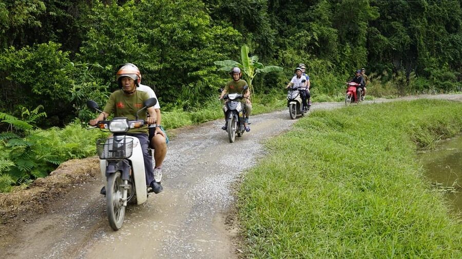 Ninh Binh : Countryside Tour by Motorcycle - Buffalow Riding - The local market before the ride back