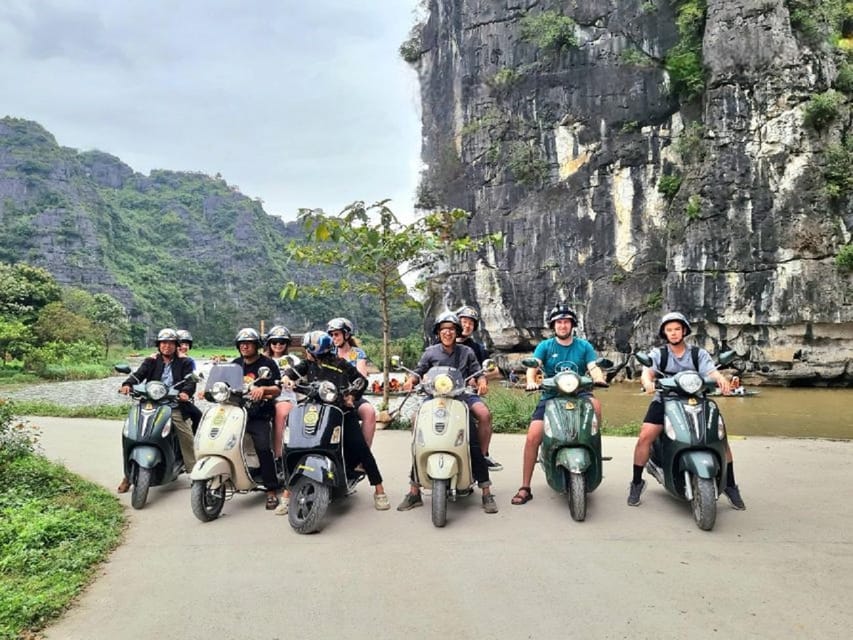 Ninh Binh Motorbike Tour - Riding toward Thung Nham at 1:45