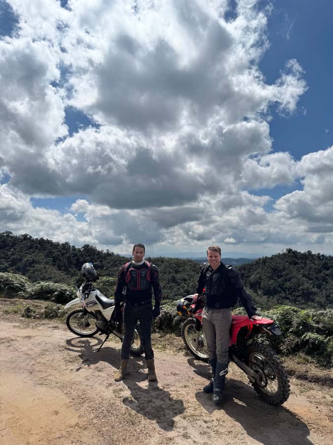 Off-road motorcycle adventure through the Medellín mountains - What the $150 price delivers