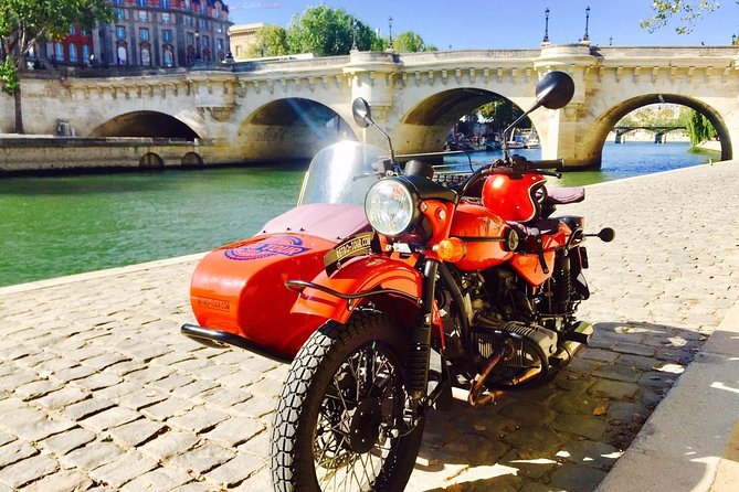 Paris Vintage Private & Bespoke Tour on a Sidecar Motorcycle - Place Saint-Michel and the Latin Quarter