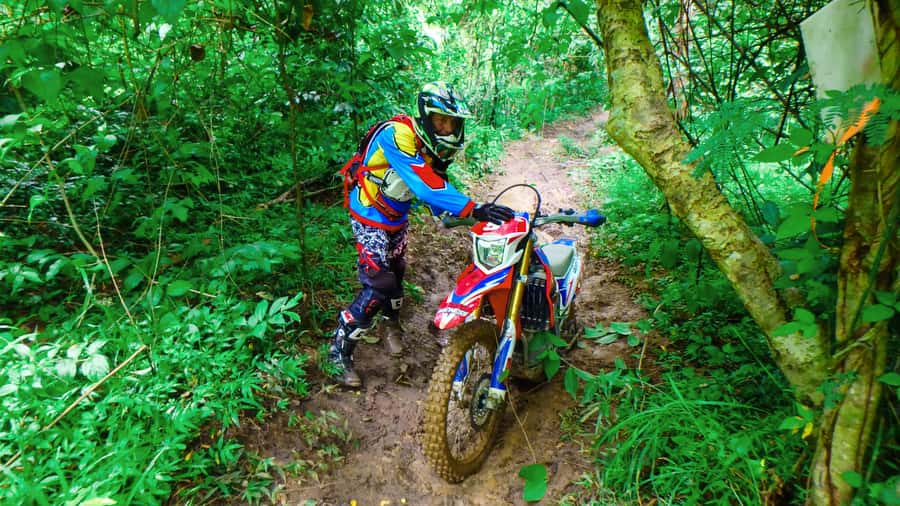 Pattaya: Half-Day Guided Enduro Tour with Meal - Leaving Pattaya for plantation trails