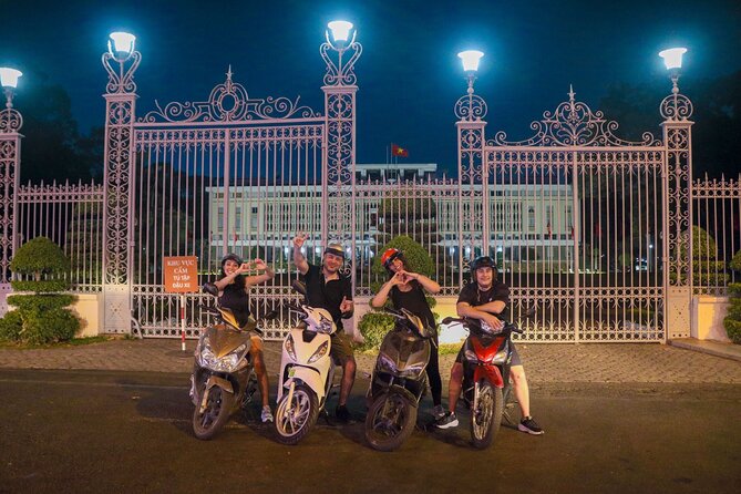Private Discover Saigon Hidden Spots on Night Motorbike Adventure - Chinatown, spooky buildings, and lively streets