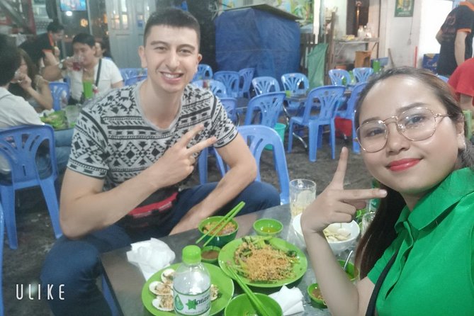 Private Ho Chi Minh Food Adventure by Motorbike with Local Students - The food route, from noodle soup to banh xeo