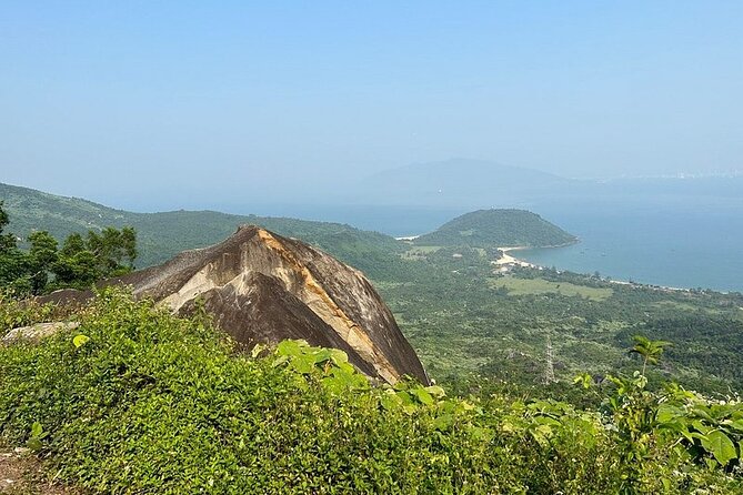 Private Hoi An or Da Nang to Hue By Motorbike via Hai Van Pass - Marble Mountains begins the day with caves and shrines