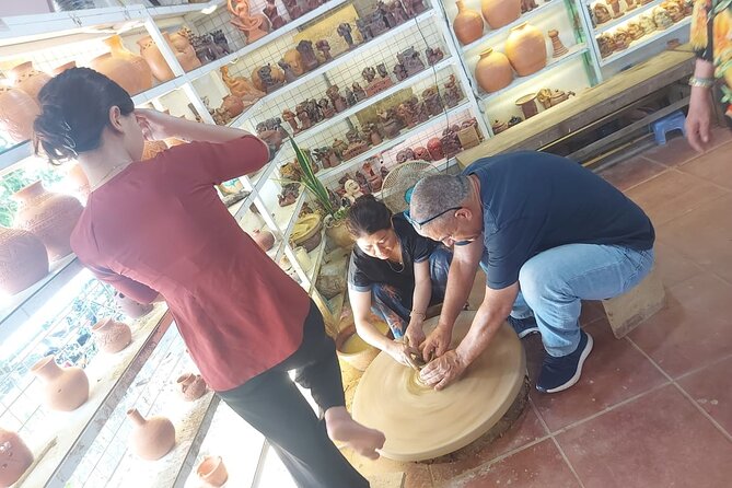 Private Motorbike tour and Discover local villages around Hoi An - Thanh Ha Pottery Village: start with clay and a simple lesson
