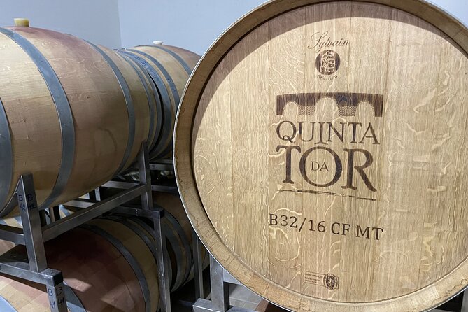 Ride & Wine: Scenic Quinta Da Tor Winery Electric 2x2 bike Tour - Crossing the Roman bridge into Tôr