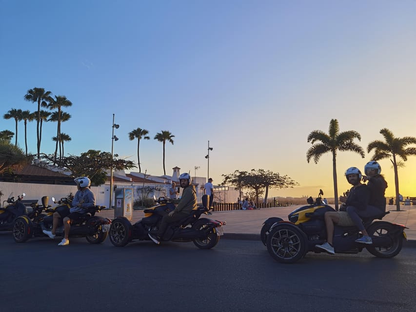 Ryker Moto Tour (buggy / quad for Road): Maspalomas - Meloneras, polished hotels, and the Maspalomas lighthouse