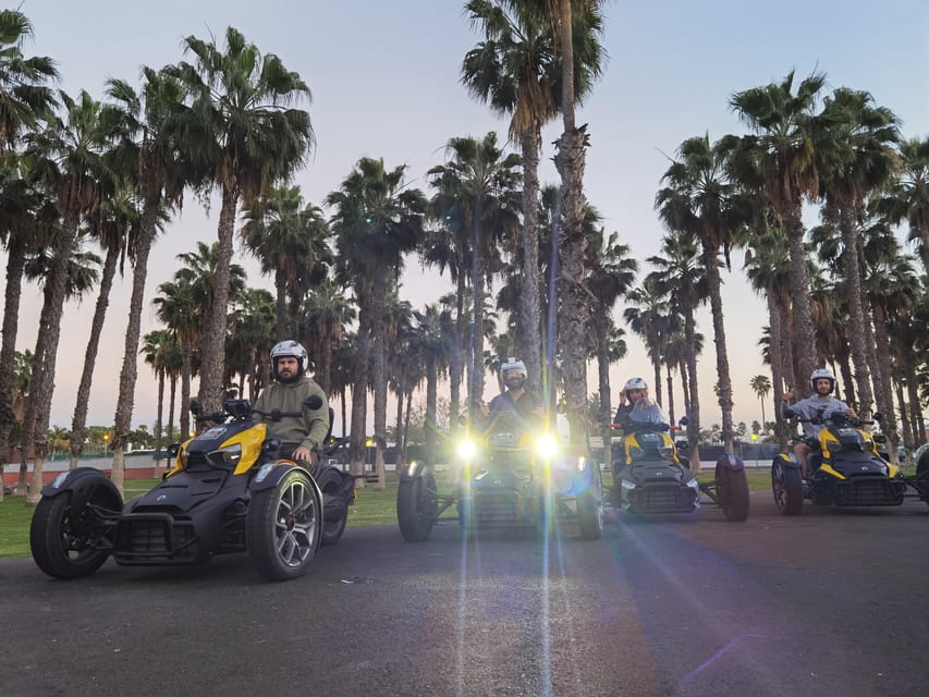 Ryker Moto Tour (buggy / quad for Road): Maspalomas - The coastal run to San Agustin and Las Burras Beach