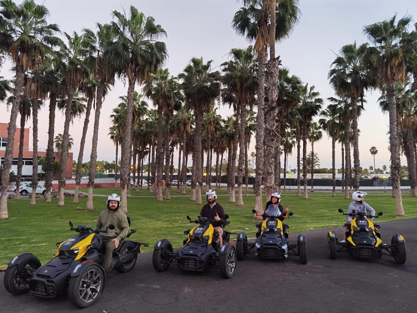 Ryker Moto Tour (buggy / quad for Road): Maspalomas - Tapas, a drink, and the timing question