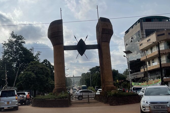 Safe Motorbike Tour in Kampala (Boda Boda Tour) - Gaddafi National Mosque gives you the city from above