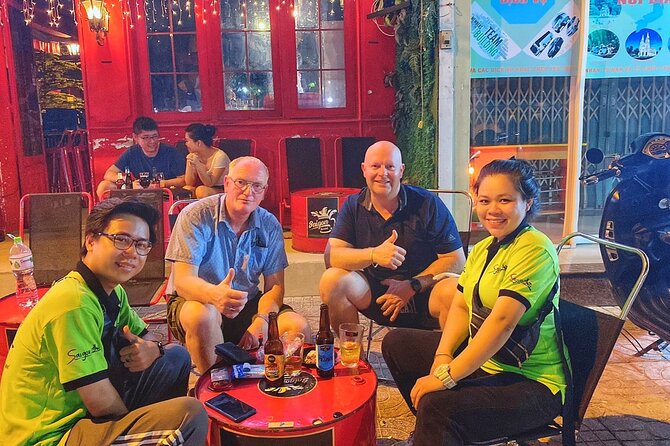 Saigon Night Craft Beer and Street Food By Scooter and motorbike - A secret basement and two unusual craft beers