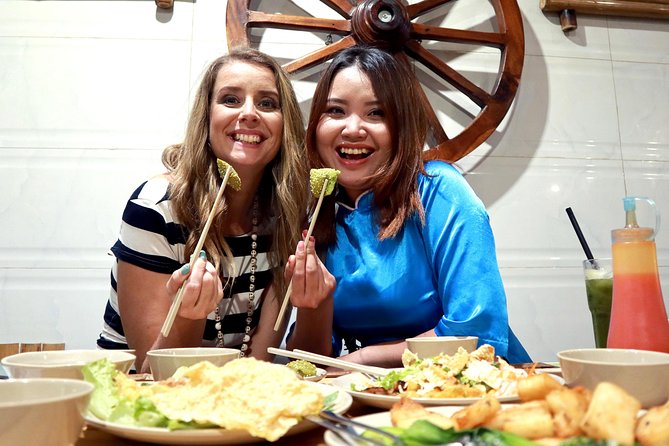 Saigon Vegan Food Tour by GirlPower Motorbike Riders | KissTour - The scooter is part of the meal
