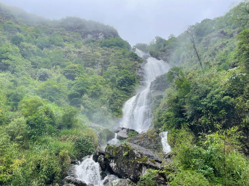 Sapa: Motorbike Tour 1 Day Visit Waterfalls & Local Villages - Love Waterfall and the forest walk