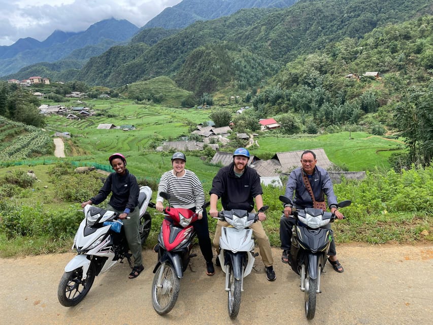 Sapa: Motorbike Tour 1 Day Visit Waterfalls & Local Villages - Lonely Tree and the view toward Muong Hoa