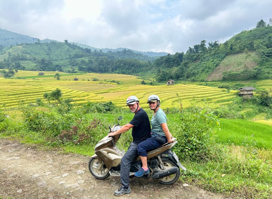Sapa: Motorbike Tour 1 Day Visit Waterfalls & Local Villages - O Quy Ho Pass and the first mountain views