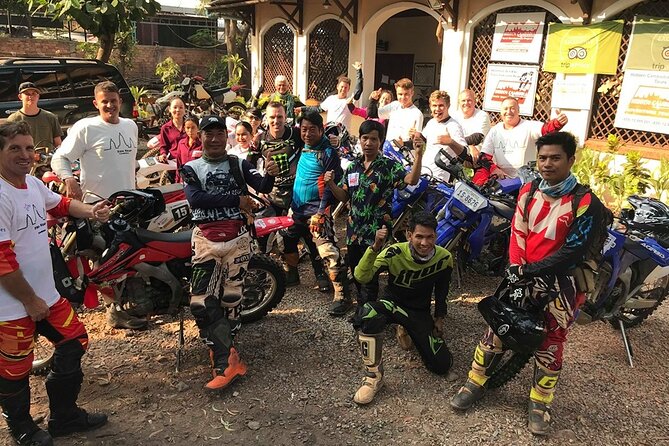 Siem Reap One Day Dirt Bike MotorbikeTour - Leaving Siem Reap for village roads and farm country
