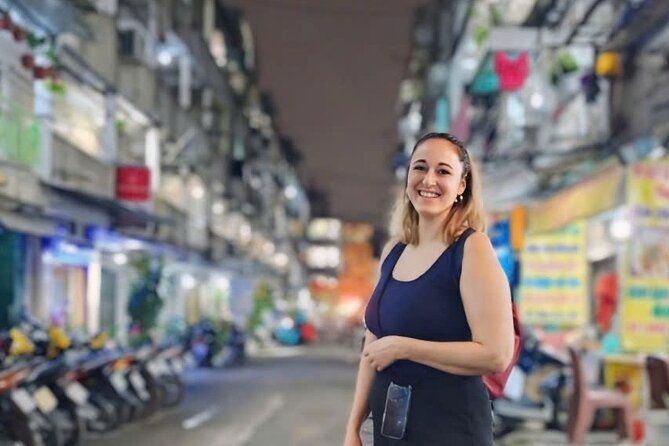Street Food Tour In Ho Chi Minh City By Motorbike - Crossing toward Ba Son Bridge