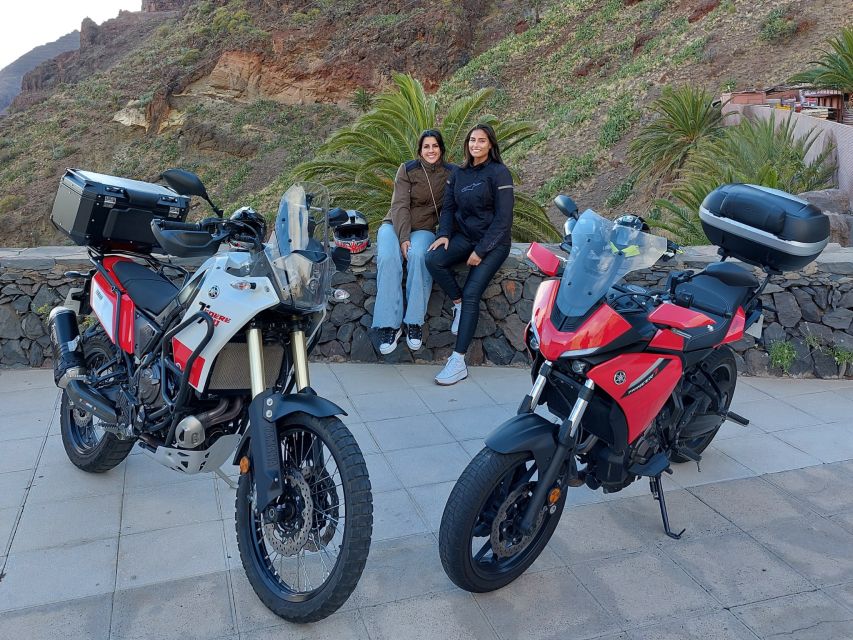 Tenerife: Motorcycle Guided Tour with sightseeing and lunch - 9:00 a.m. start from Santa Cruz