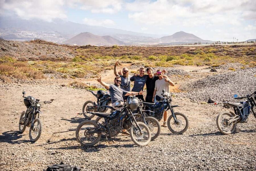 Tenerife: Ocean View Electric Dirt Bike Coastal Adventure - From Arona tracks to the first secret stop