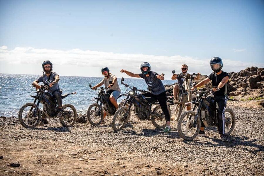 Tenerife: Ocean View Electric Dirt Bike Coastal Adventure - The second off-road section around Arona