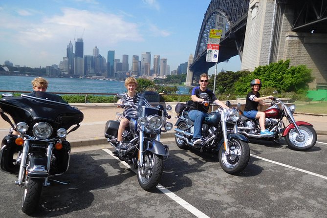 The 3 Bridges Harley Tour - see the main iconic bridges of Sydney on a Harley - Key points to know before you book