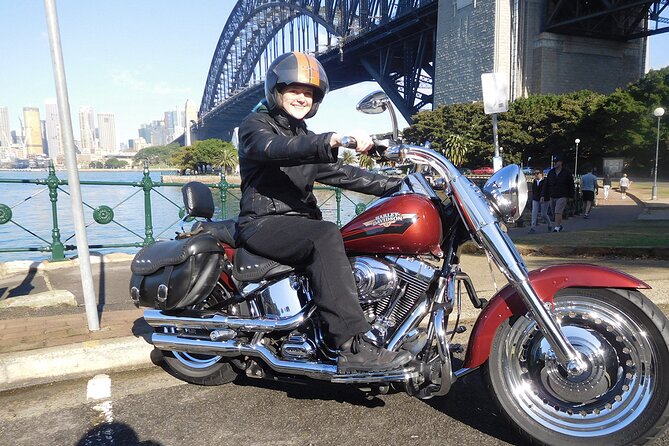 The 3 Bridges Harley Tour - see the main iconic bridges of Sydney on a Harley - Ten minutes at Jeffrey Street Wharf
