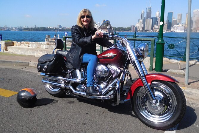 The 3 Bridges Harley Tour - see the main iconic bridges of Sydney on a Harley - Gladesville Bridge and the Parramatta River
