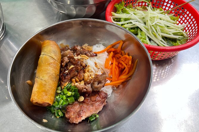 Top Notch Street Food Motorbike Tour In Ho Chi Minh City - Banh xeo in Chinatown