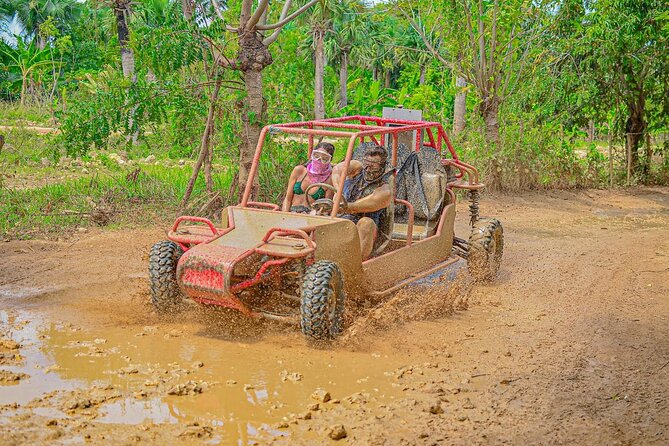 Tour Moto ATV en Punta Cana, Playa, Cueva Taína y Casa Dominicana - The Taína cave adds a different kind of stop