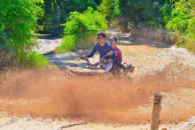 Tour Moto ATV en Punta Cana, Playa, Cueva Taína y Casa Dominicana - Who will enjoy this most