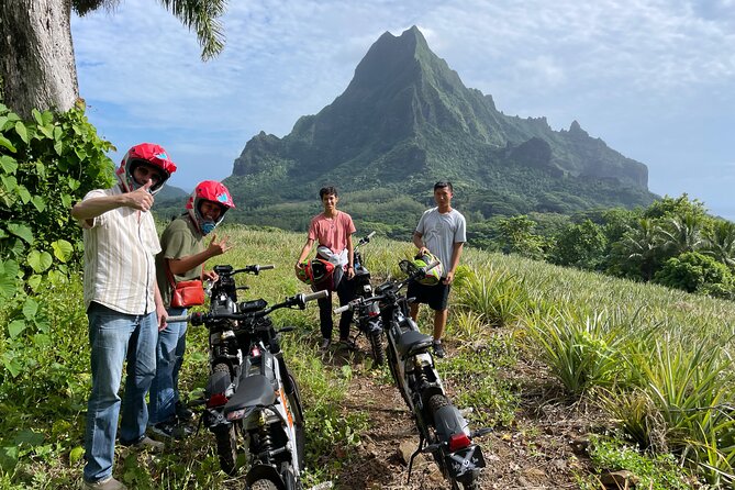 Unique excursion to Moorea on a 100% electric motorbike - Why an electric bike is a smart way to see Moorea