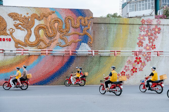 Vintage Motorbike Tour | Historic City Tour with Lunch Included - Hữu Tiệp Lake and the B-52 wreckage