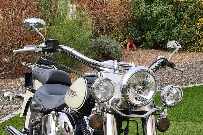 Vintage Motorcycle Rental in Paris - Picking up the Harley on Avenue Bosquet