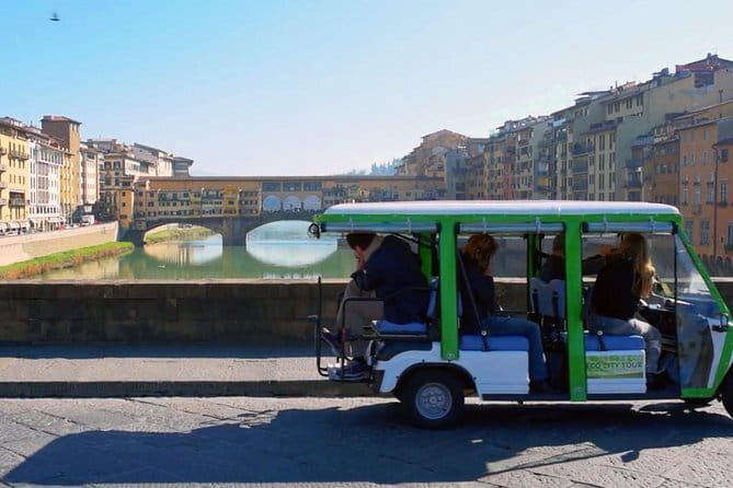 Vintage Sidecar Motorcycle Tour of Florence - The Highlights of the City - Piazzale Michelangelo for the big photograph