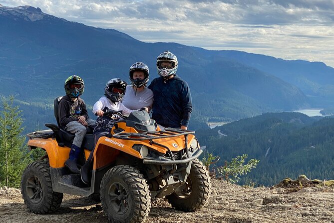 Whistler Easy Rider ATV Tour - Mount Fee and the Callaghan Valley view